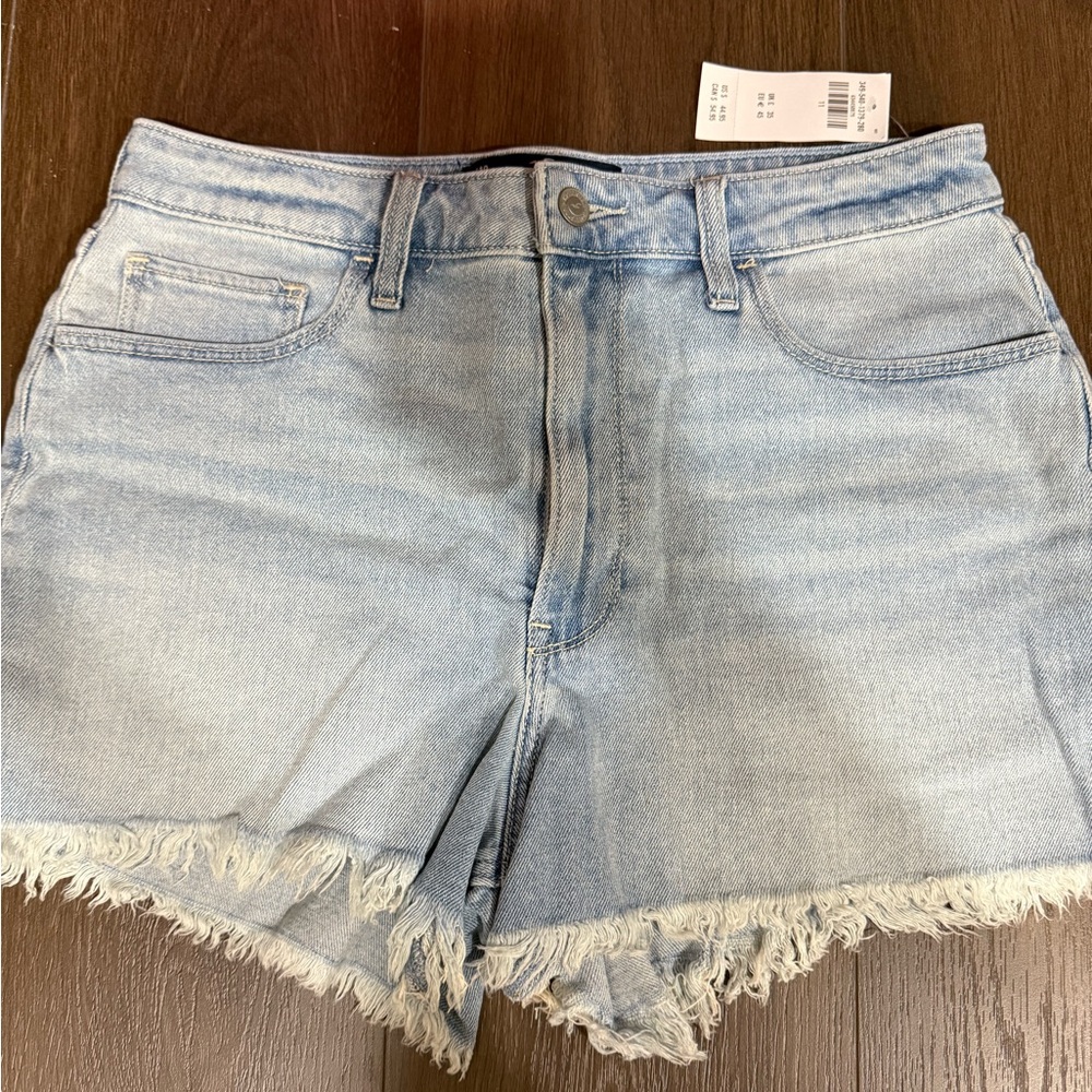 Hollister Light Blue Denim Shorts